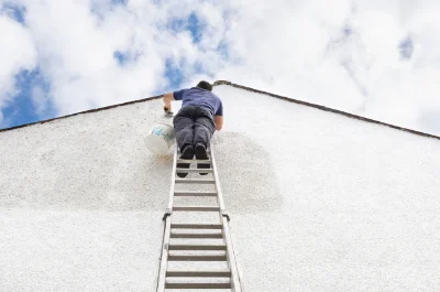 Peinture extérieure à Loivre — façades et ravalement